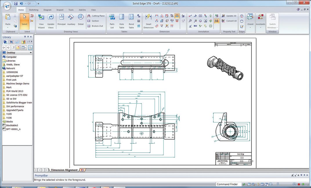 Преобразовать в листовую деталь solid edge