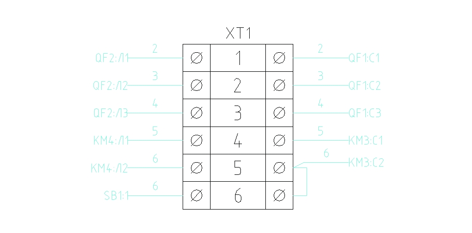 Xt на схеме